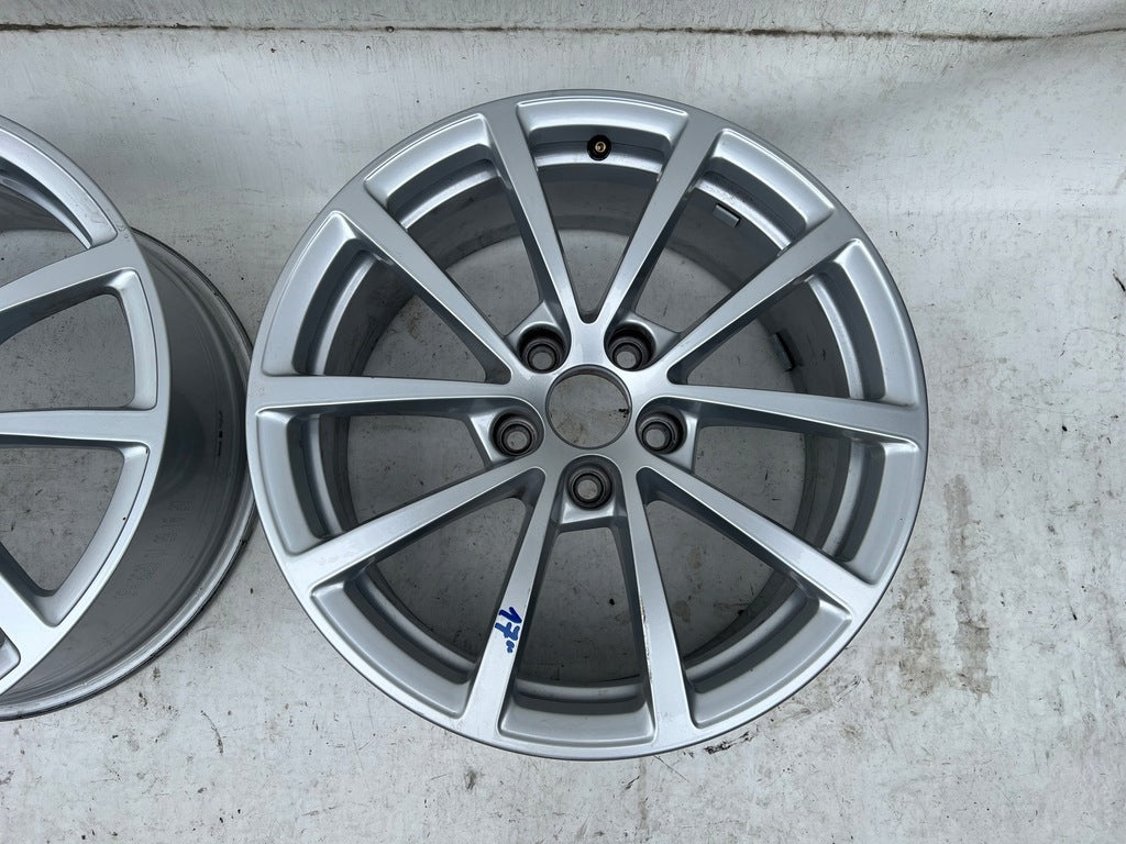 1x Alufelge 17 Zoll 7.5" 5x112 36ET Silber 4K0601025 Audi A5 A4 Rim Wheel FEL1575012076sc