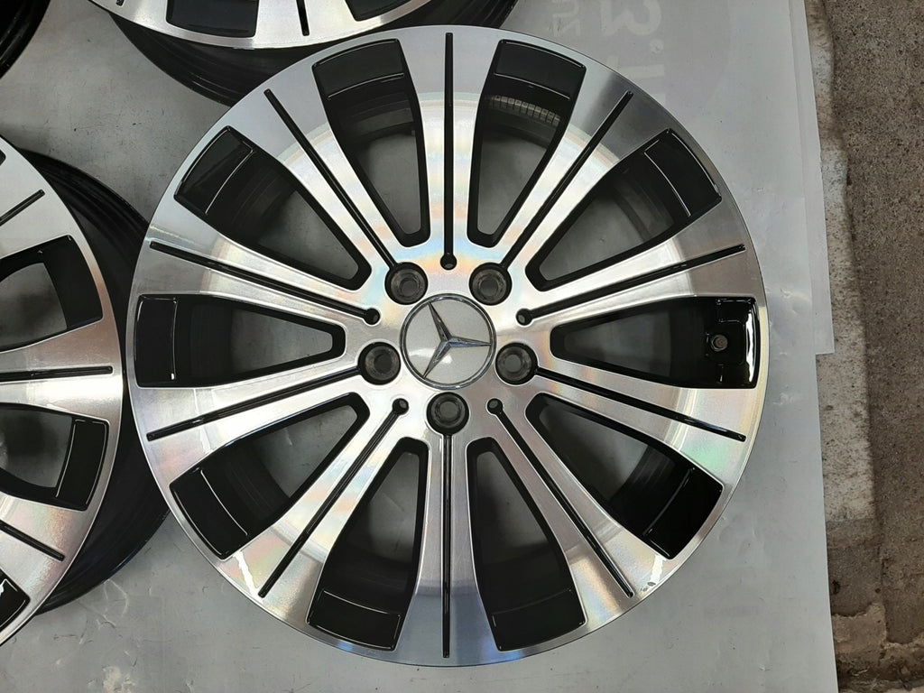4x Alufelge 18 Zoll 6.5" 5x112 44 5ET A2434010000 Mercedes-Benz Eqa Rim Wheel FEL4490491541ez