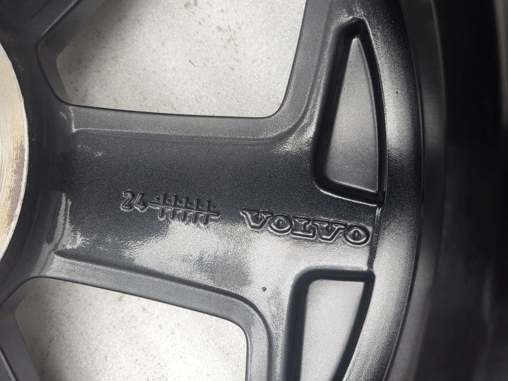 1x Alufelge 19 Zoll 7.5" 5x108 50 5ET Matt Schwarz 32327146 Volvo Xc40 Rim Wheel FEL9588796476um