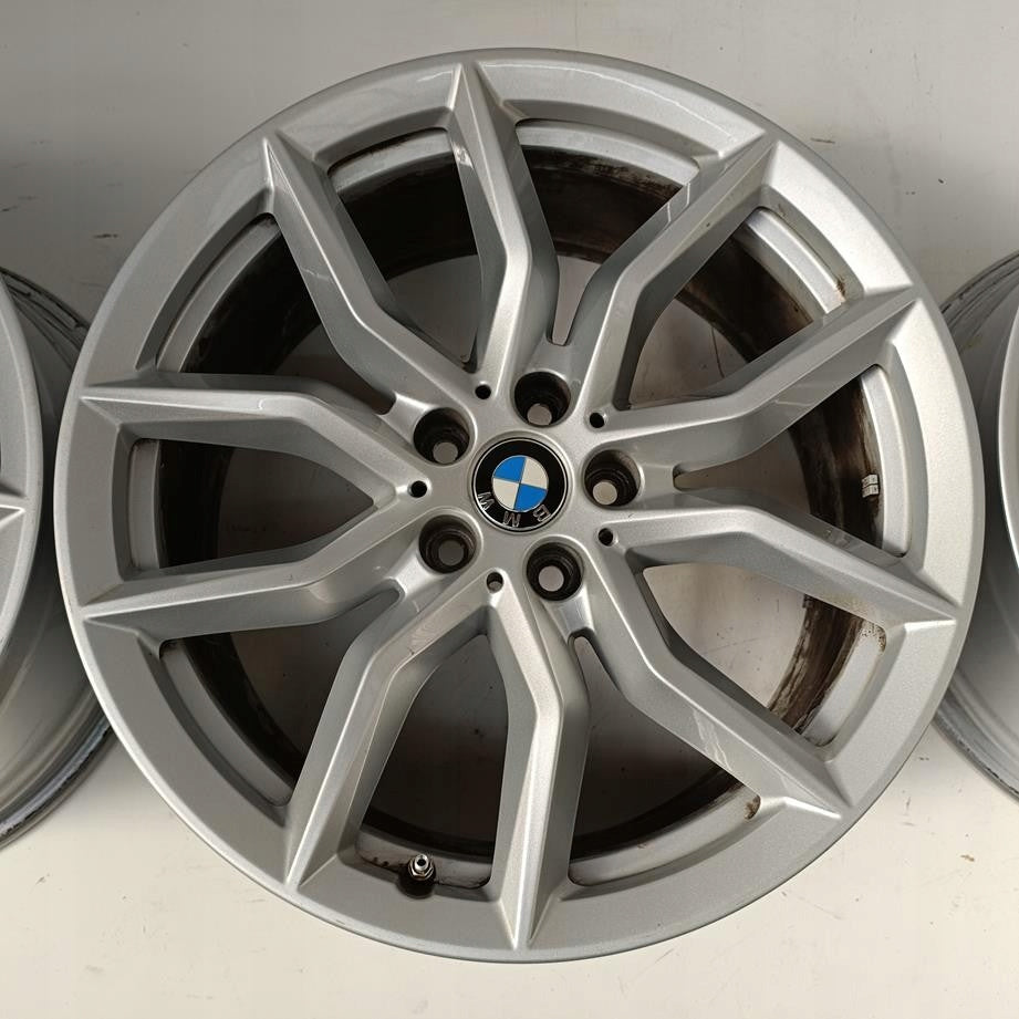 4x Alufelge 19 Zoll 9.0" 5x112 38ET Glanz Silber 6880685 BMW X5 G05 G06 FEL6212469517bc