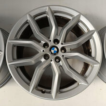 Load image into Gallery viewer, 4x Alufelge 19 Zoll 9.0" 5x112 38ET Glanz Silber 6880685 BMW X5 G05 G06 FEL6212469517bc