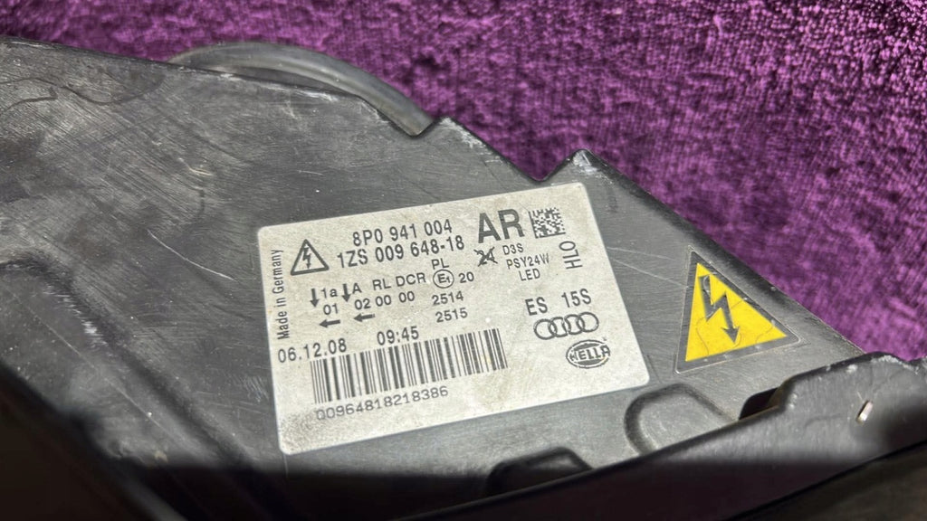 Frontscheinwerfer Audi A3 8P0941004 Xenon Rechts Scheinwerfer Headlight SCH5539282944nd