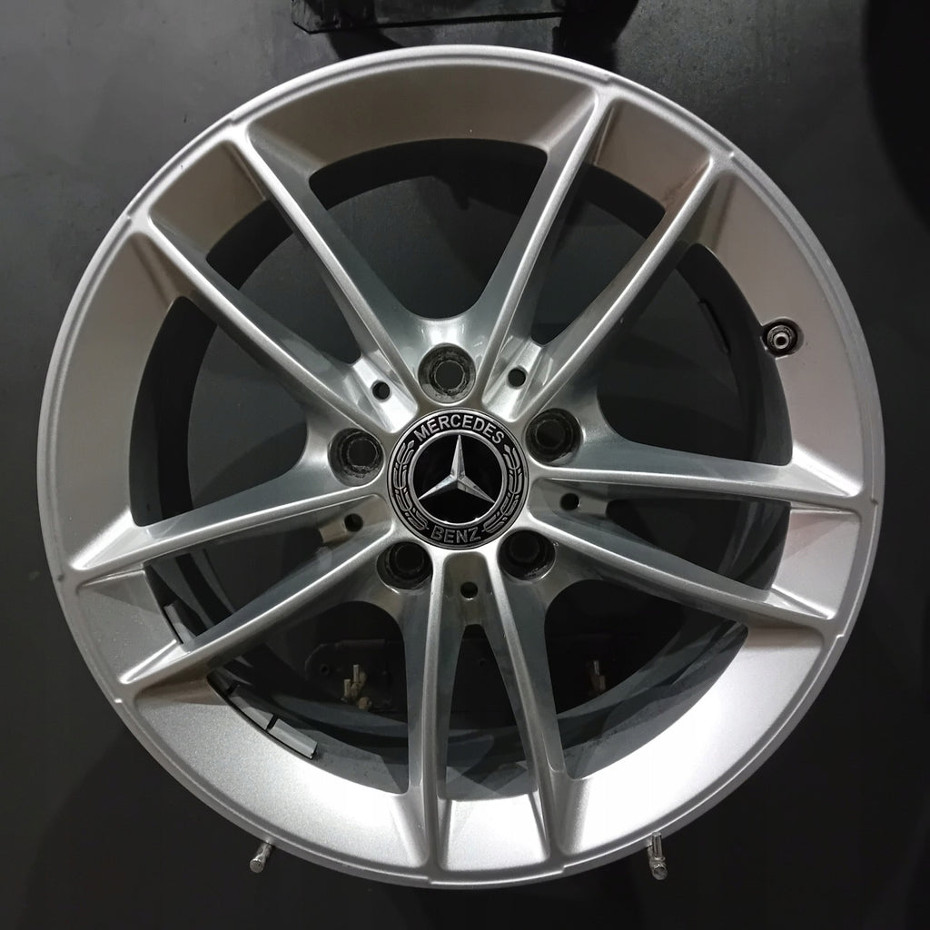 4x Alufelge 16 Zoll 6.5" 5x112 44ET Glanz Silber A1774010100 Mercedes-Benz W177 FEL2038401711il