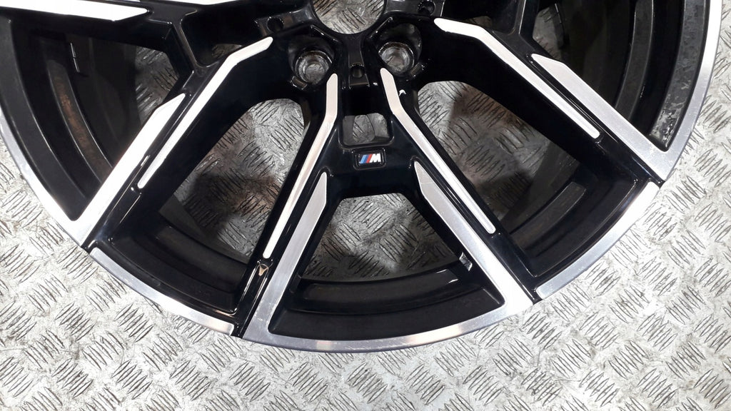 1x Alufelge 19 Zoll 9.0" 5x112 42ET Glanz 8747305 BMW I4 G26 Rim Wheel FEL9446875404ln