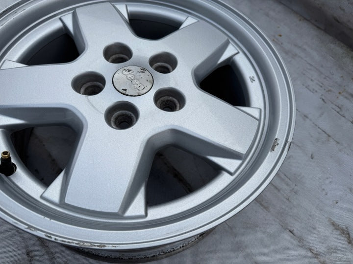 1x Alufelge 16 Zoll 7.0" 5x114.3 41 5ET Jeep Rim Wheel FEL3703516574hk
