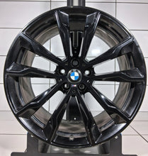 Load image into Gallery viewer, 1x Alufelge 20 Zoll 9.5" 5x112 43ET Glanz Schwarz 7916266 BMW Rim Wheel FEL9376770332el