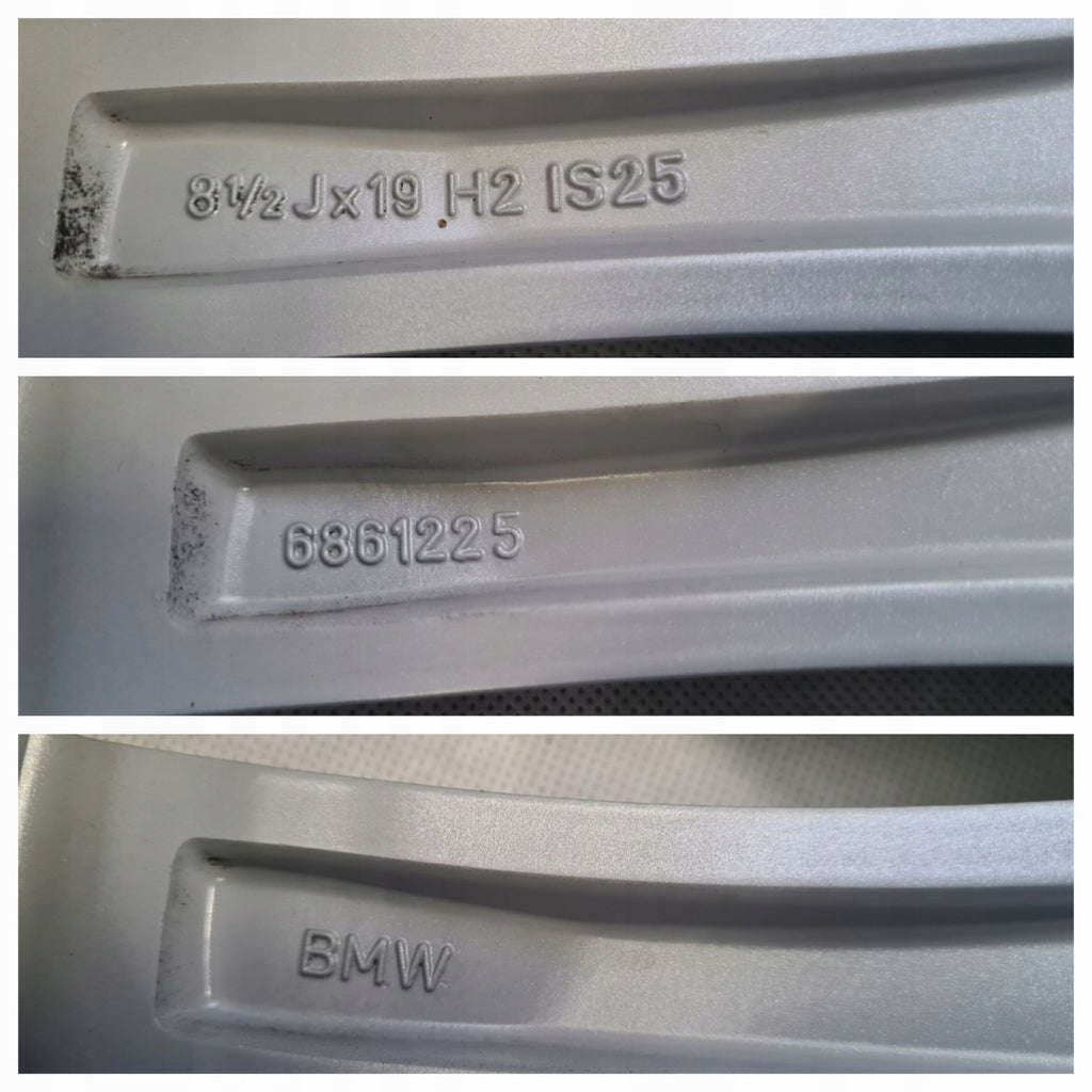 4x Alufelge 19 Zoll 9.5" 5x112 39ET Glanz Silber 6861226 BMW G32 7 G11 G12 FEL5643243691en