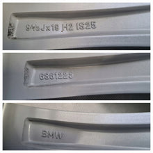 Load image into Gallery viewer, 4x Alufelge 19 Zoll 9.5" 5x112 39ET Glanz Silber 6861226 BMW G32 7 G11 G12 FEL5643243691en