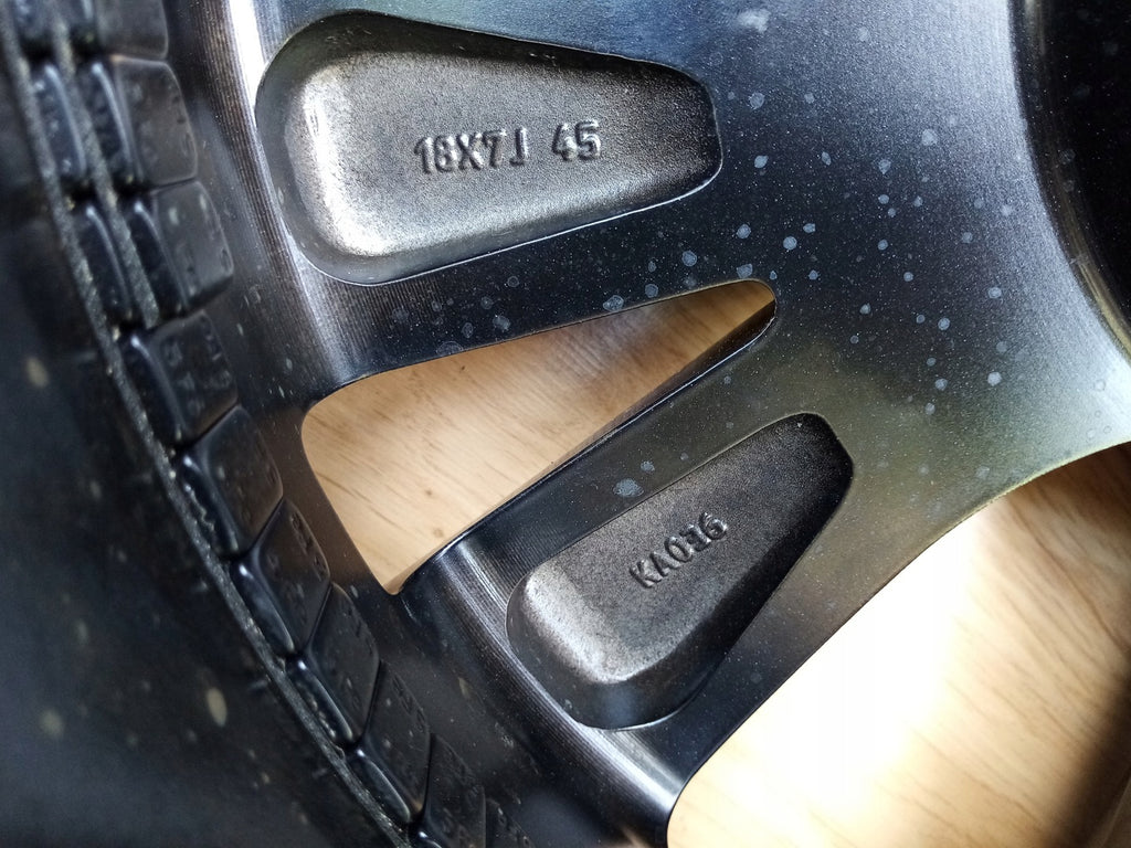 1x Alufelge 18 Zoll 7.0" 5x114.3 45ET Mazda Rim Wheel