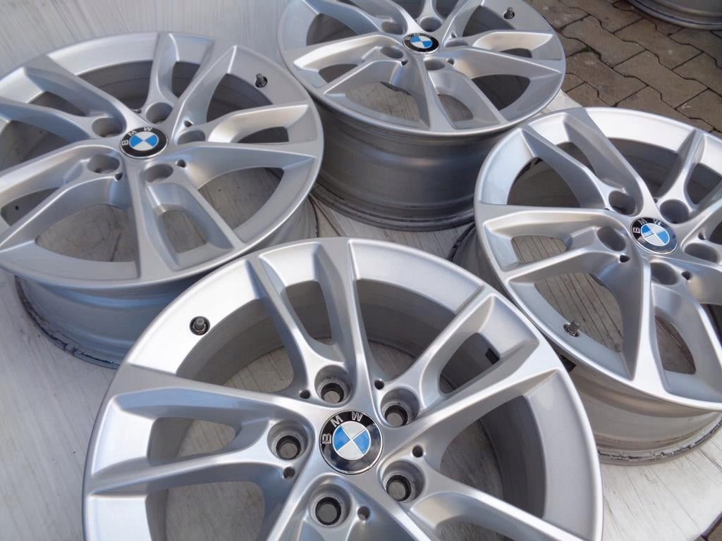 4x Alufelge 16 Zoll 7.0" 5x112 47ET Glanz Silber 6855083 BMW 2 F45 F46 Rim Wheel FEL9239285017gy