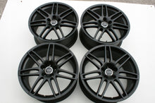 Laden Sie das Bild in den Galerie-Viewer, 4x Alufelge 19 Zoll 8.5&quot; 5x112 43ET Matt Schwarz 8K0601025AA Audi A6 Allroad