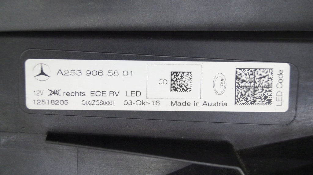Frontscheinwerfer Mercedes-Benz Glc 2539065801 LED Rechts Scheinwerfer Headlight SCH9935272032ru