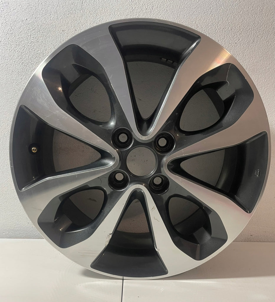 1x Alufelge 16 Zoll 6.0" 4x100 55ET Glanz Silber 3HM3A Mg Micra I Rim Wheel FEL7196060019ub