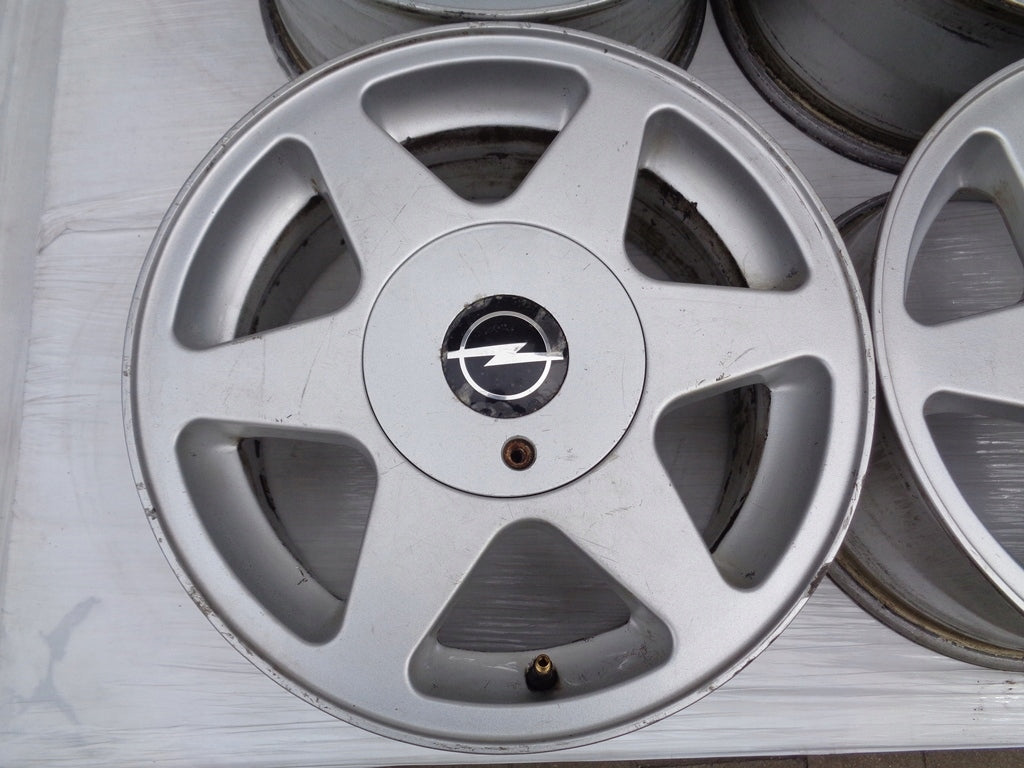 4x Alufelge 15 Zoll 7.0" 5x110 33ET 42428 Opel Omega A Vectra Zafira Rim Wheel