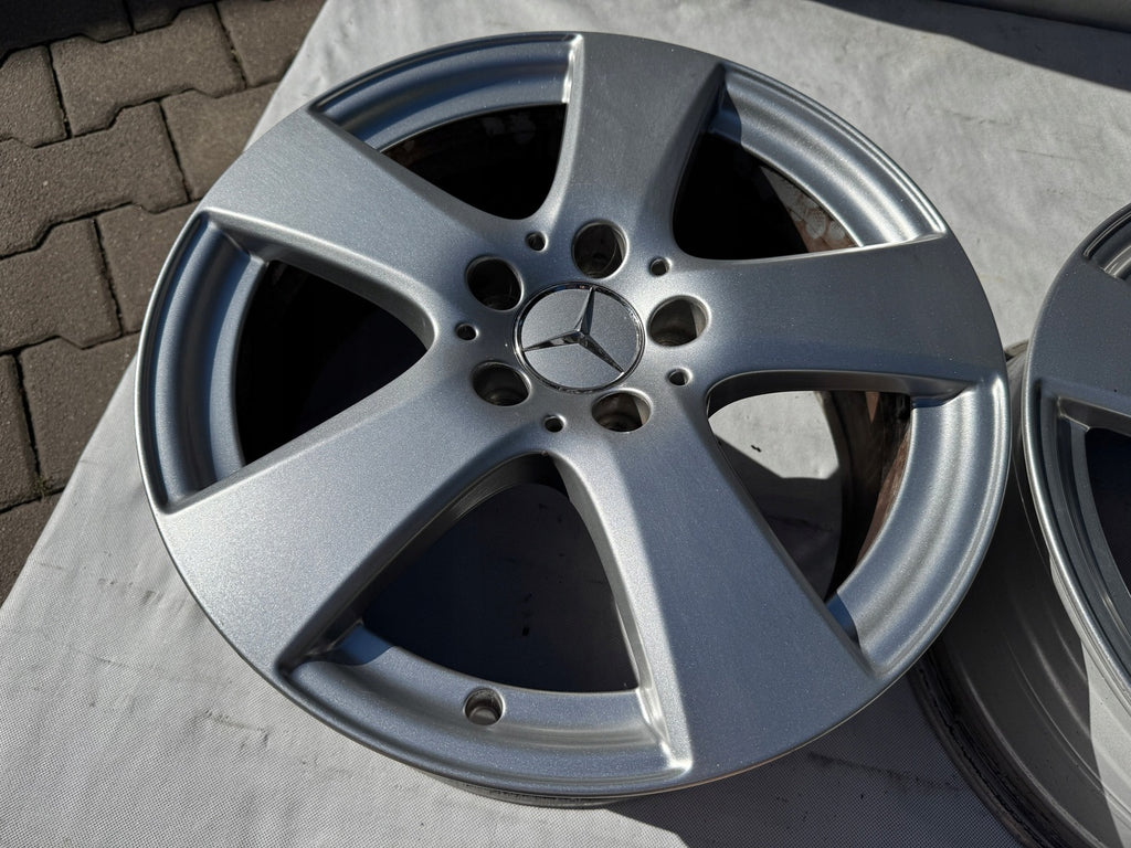1x Alufelge 17 Zoll 7.0" 5x112 48 5ET A2054015500 Mercedes-Benz Viano Rim Wheel
