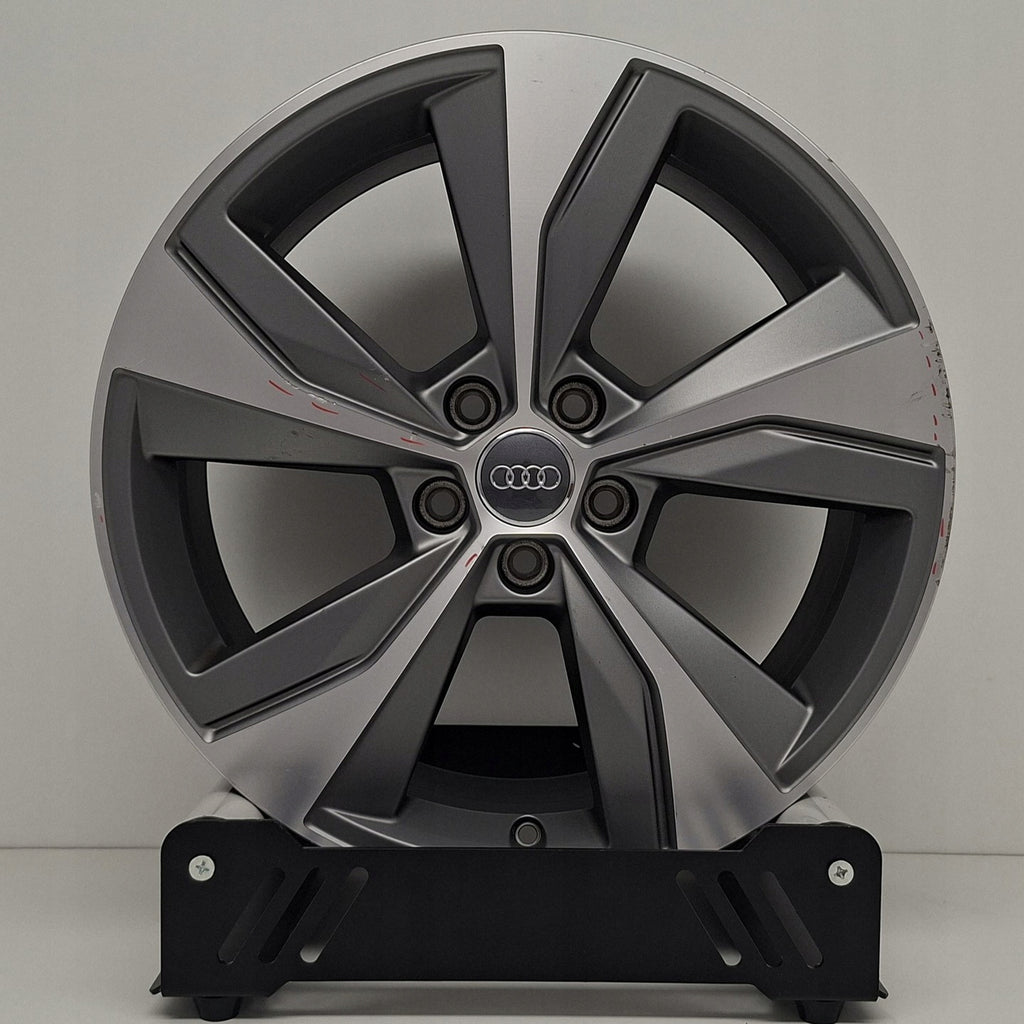 1x Alufelge 19 Zoll 8.0" 5x112 45ET Matt Silber 81A601025AN Audi Q2 Rim Wheel FEL6184081569dm