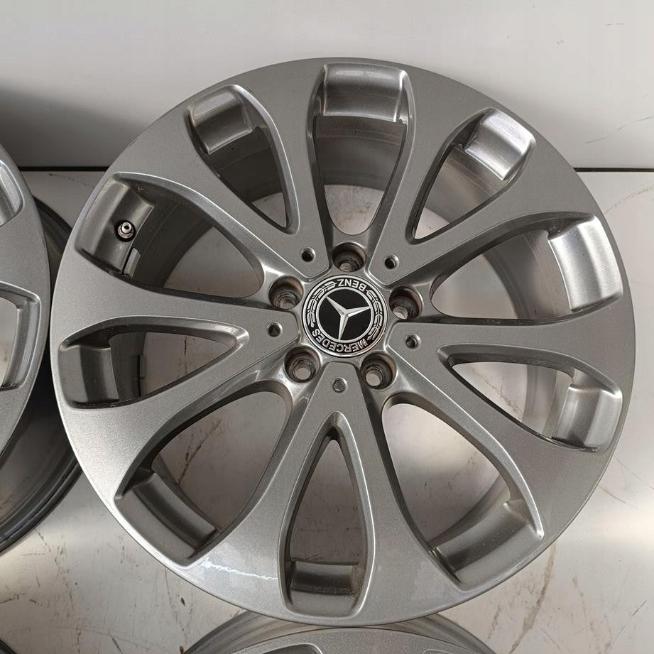 4x Alufelge 18 Zoll 8.0" 5x112 38ET Glanz Grau A2534011500 Mercedes-Benz Glc FEL8172450071lg