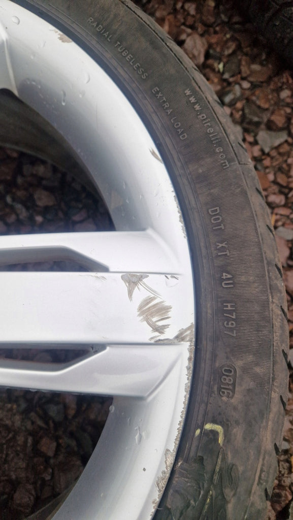 1x Alufelge 18 Zoll 7.5" 5x112 51ET Glanz Silber 1P0601025N Seat Leon Rim Wheel FEL9205289655es