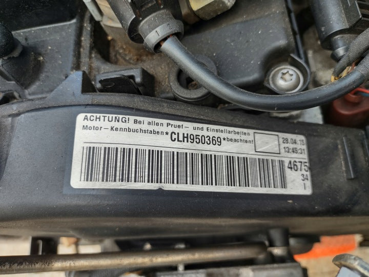 Motor VW Golf III VII CLH 1.6 TDI 90PS 66kW 2015 Diesel Engine Komplett MOT4756983847dz