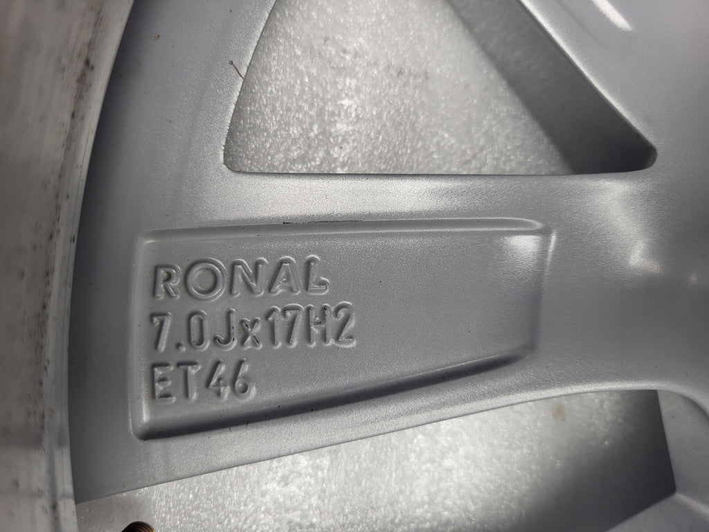 1x Alufelge 17 Zoll 7.0" 5x112 46ET Glanz Silber 5E3601025E Skoda Octavia 5e3 I FEL5612896078zi