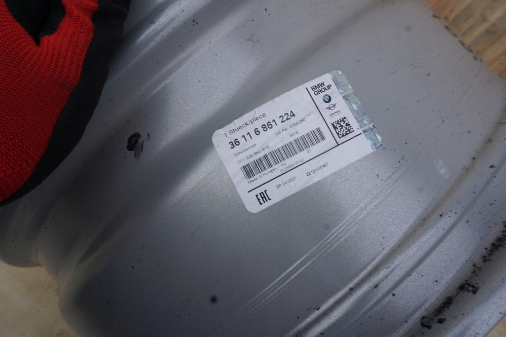 1x Alufelge 18 Zoll 8.0" 5x112 30ET Glanz Silber 6861224 BMW 7 G11 G12 Rim Wheel FEL9699419723ho