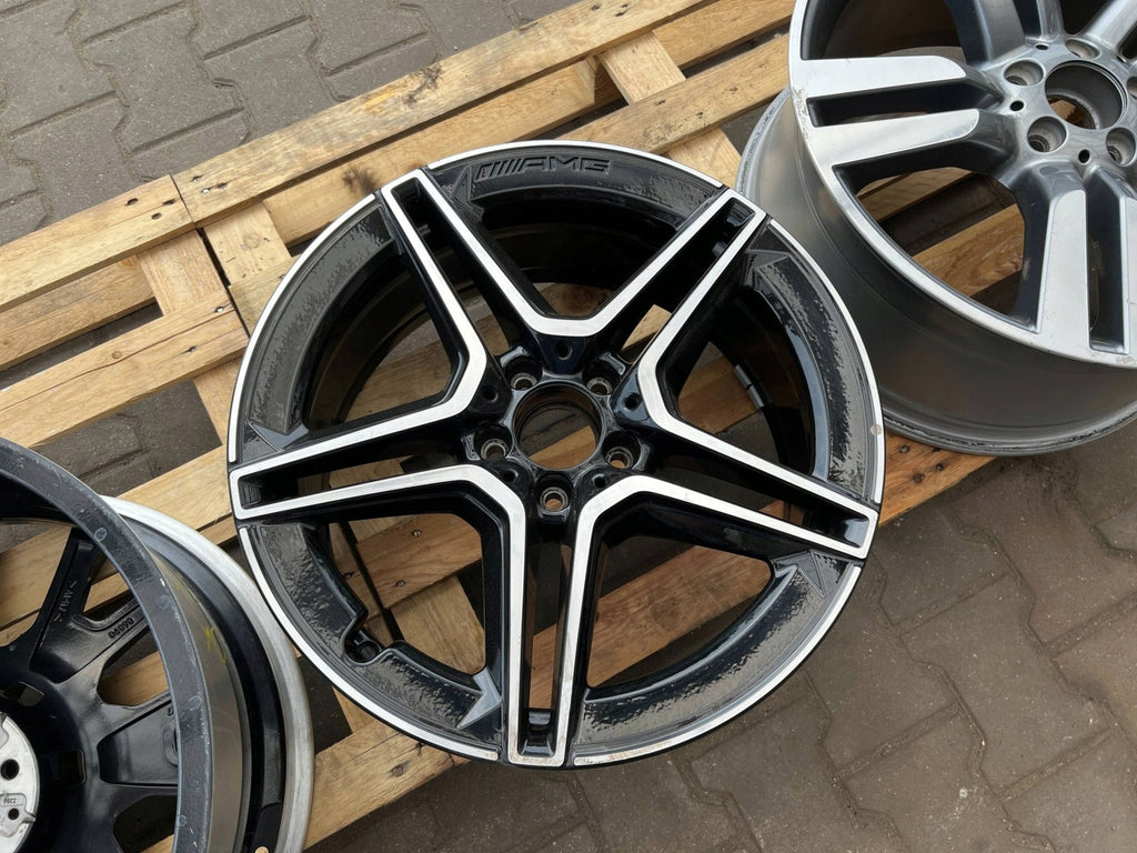 1x Alufelge 19 Zoll 5x112 Glanz A2534015300 Mercedes-Benz Glc C253 X253 FEL6658631484dt