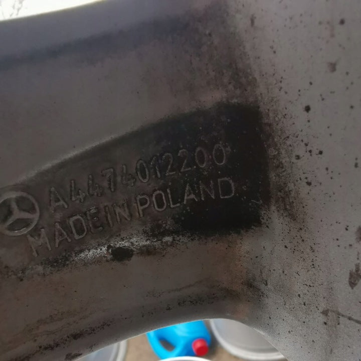 1x Alufelge 17 Zoll 7.0" 5x112 51ET Glanz Silber A4474012200 Mercedes-Benz Viano FEL9602169985no