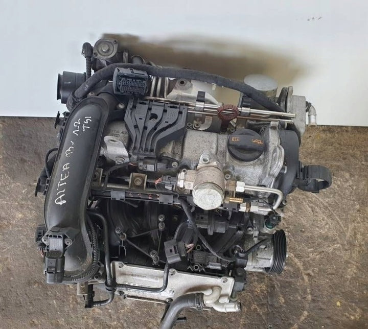 Motor Seat Altea CBZB 1.2 TSI 105PS 77kW 2013 Benzin Engine Komplett MOT1875323746gg