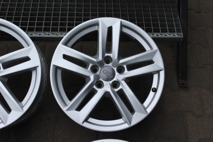 4x Alufelge 17 Zoll 7.0" 5x112 42ET Glanz Silber 8W0601025P Audi A4 B9 Rim Wheel FEL1226609780pm