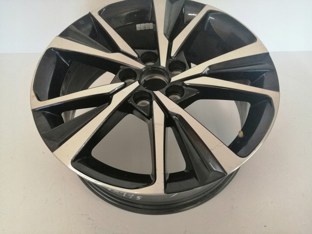 1x Alufelge 18 Zoll 7.0" 5x114.3 35ET Glanz Schwarz Toyota C-Hr Chr Rim Wheel FEL4530462783la