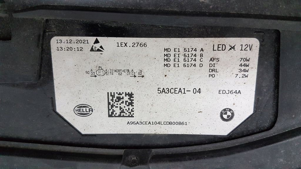 Frontscheinwerfer BMW IX I20 5A3CEA1-04 Laser Links Scheinwerfer Headlight SCH1776957171ig