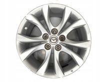 Load image into Gallery viewer, 1x Alufelge 17 Zoll 7.0&quot; 5x114.3 52 5ET Glanz Silber 9965467070 Mazda 3 5