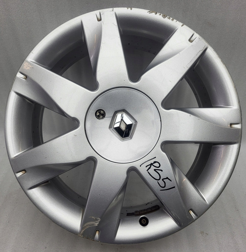 1x Alufelge 17 Zoll 6.5" 4x100 49ET 8200412198 Renault Megane Scenic Rim Wheel FEL4767421617ra