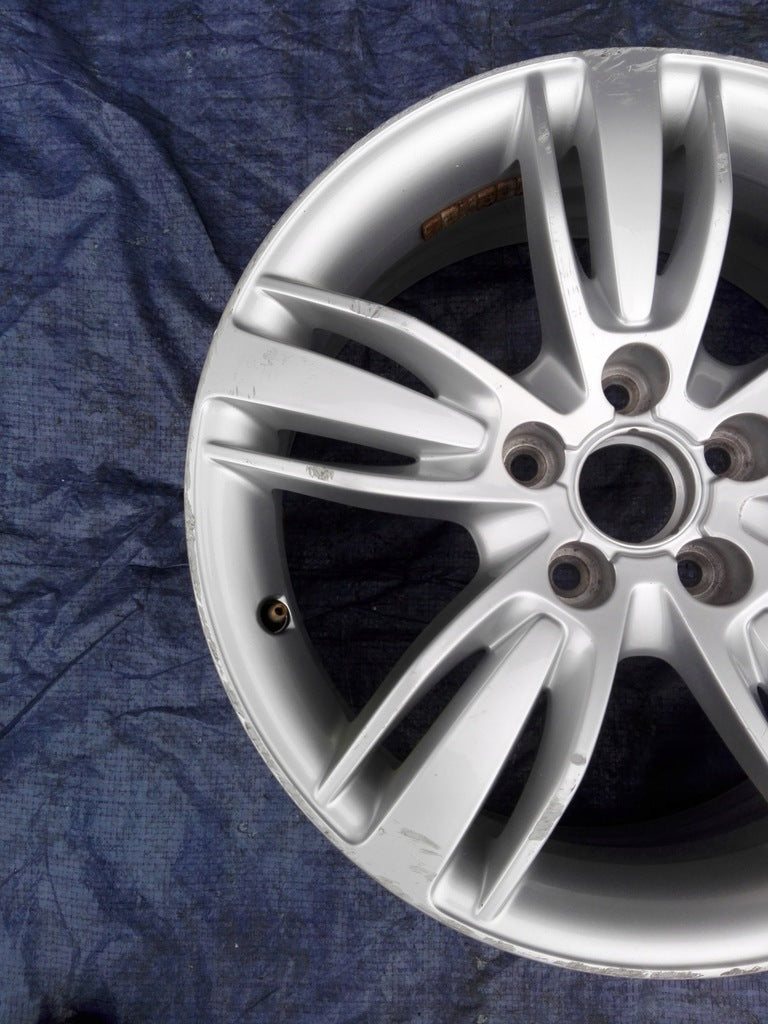 1x Alufelge 17 Zoll 6.5" 5x112 33ET Glanz Silber 8U0601025E Audi Q3 Rim Wheel FEL3023318495xy