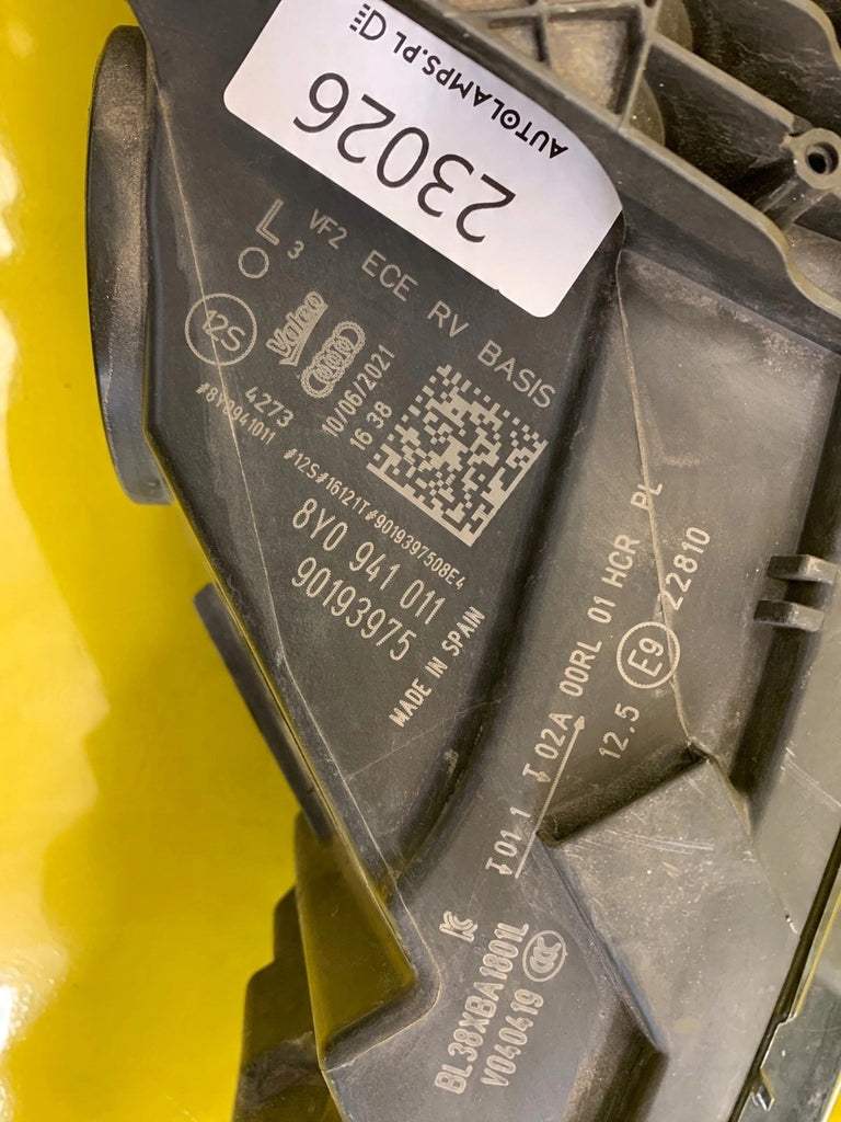 Frontscheinwerfer Audi A3 8Y0941011 LED Links Scheinwerfer Headlight