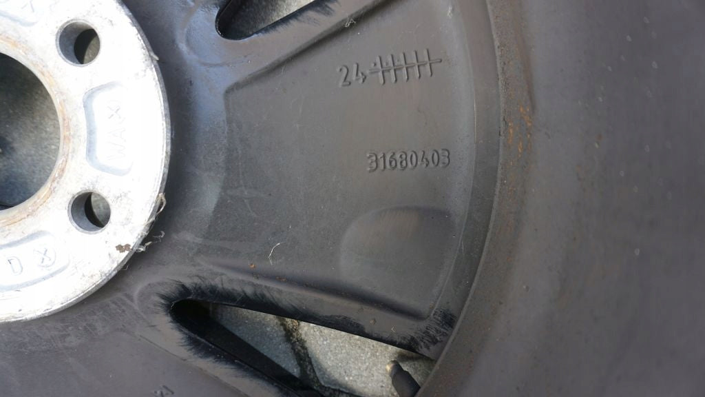 1x Alufelge 18 Zoll 7.5" 5x108 50 5ET Glanz Schwarz 31680403 Volvo Xc60 FEL6011862313yr