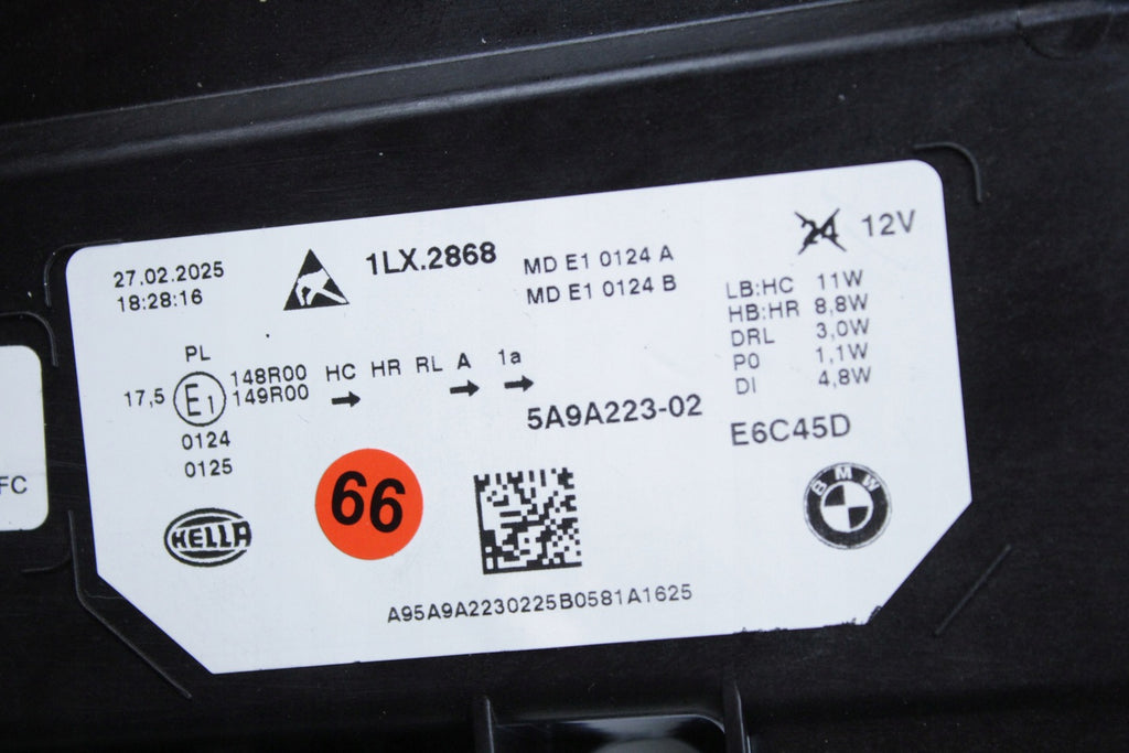 Frontscheinwerfer BMW 5A9A223-13 LED Links Scheinwerfer Headlight SCH2772823286fg