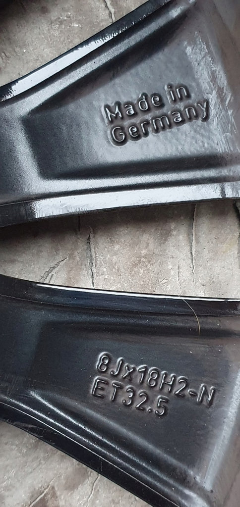 1x Alufelge 18 Zoll 8.0" 5x112 32ET Glanz Schwarz A2544015100 Mercedes-Benz Glc FEL2222521448ck
