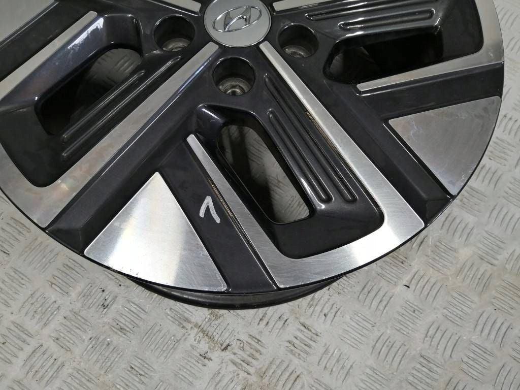 1x Alufelge 17 Zoll 5x114.3 52910DD100 Hyundai Kona Rim Wheel FEL4287987771mn