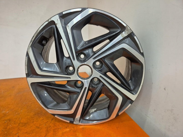 1x Alufelge 16 Zoll 6.5" 5x114.3 50ET Glanz Grau 52910-G4600 Hyundai I Mg FEL6107709988zg