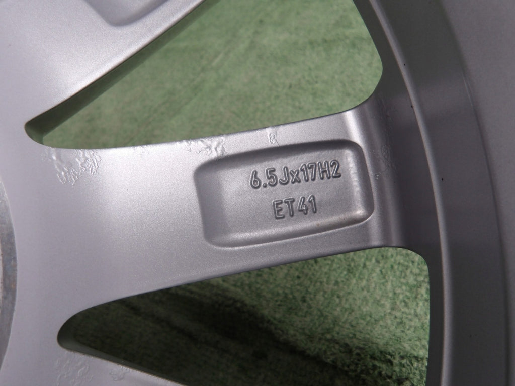 1x Alufelge 17 Zoll 6.5" 5x112 41ET Glanz Silber 3G0601025C VW Passat B8 FEL2343671160pw