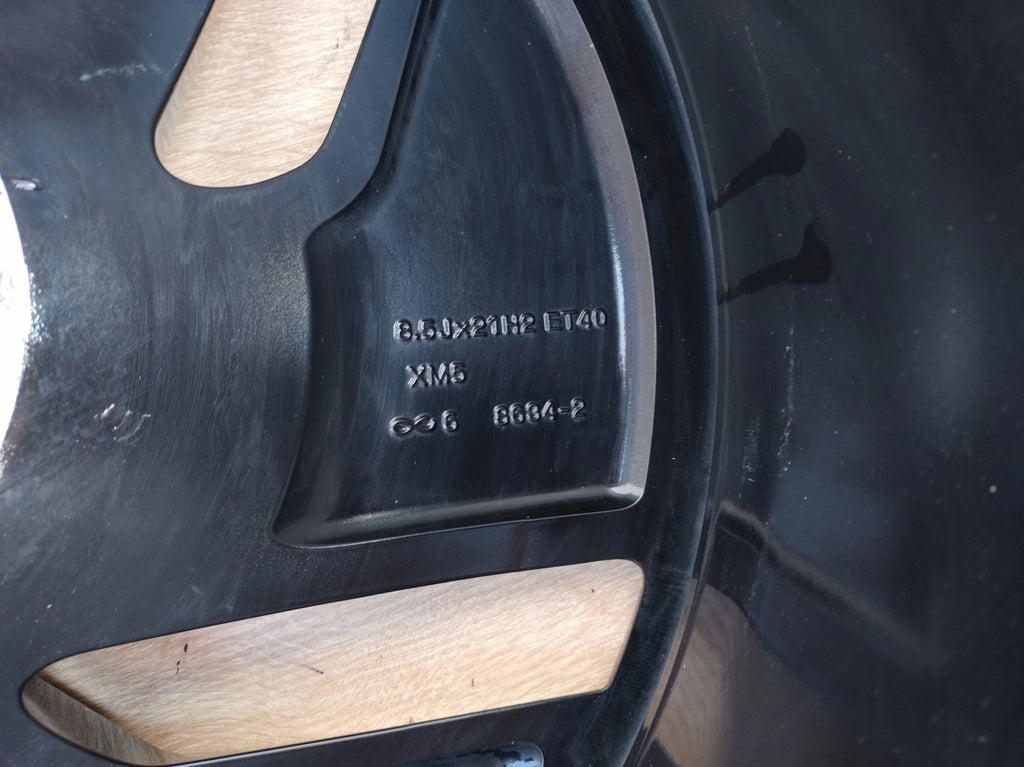 1x Alufelge 21 Zoll 8.5" 5x112 40ET Glanz Schwarz 11A601025B VW Id.4 Rim Wheel FEL5708347724rb