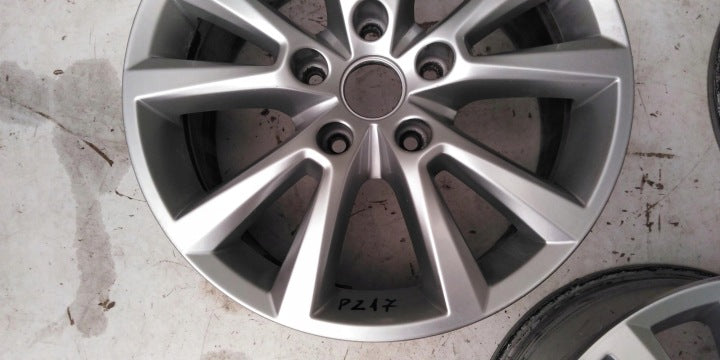 1x Alufelge 18 Zoll 8.0" 5x130 53ET Glanz Silber 7P6601025C VW Touareg Rim Wheel FEL6707052649qa