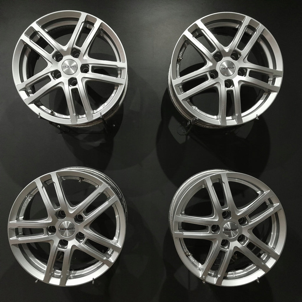 4x Alufelge 16 Zoll 6.5" 5x112 41ET KBA51750 Mg Hs Superb I Rim Wheel FEL5222804320mm