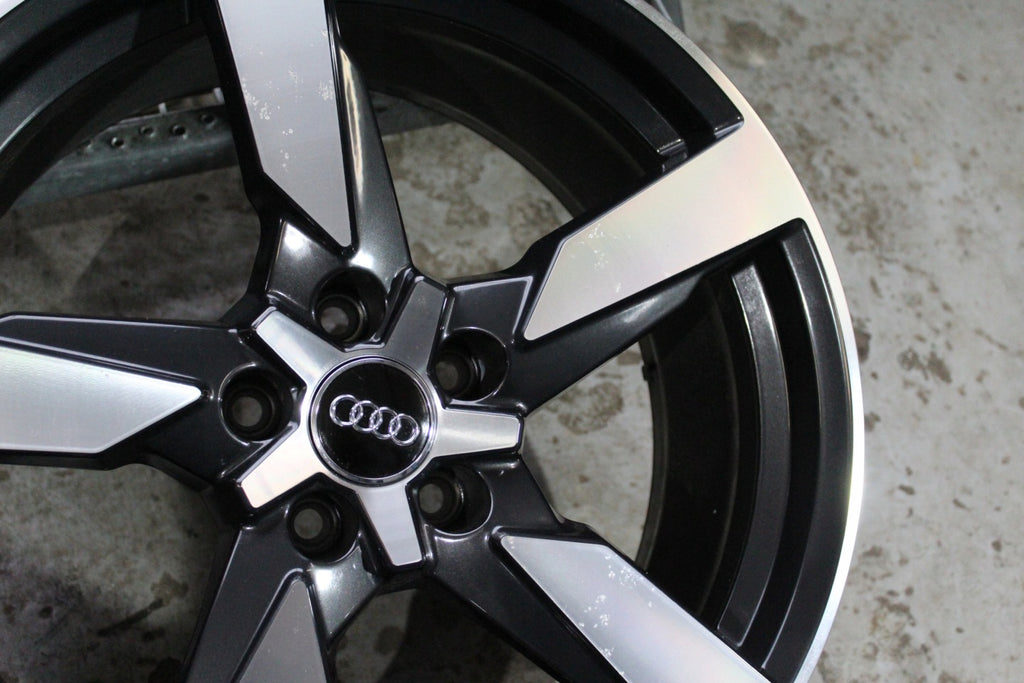 4x Alufelge 19 Zoll 9.0" 5x112 52ET Glanz Schwarz 8S0601025 Audi Tt Rim Wheel FEL7677998751qi