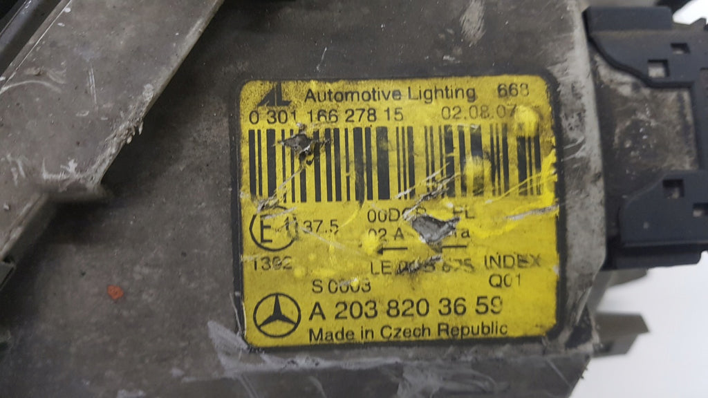 Frontscheinwerfer Mercedes-Benz W203 A2038203659 Rechts Scheinwerfer Headlight SCH5346527750oi