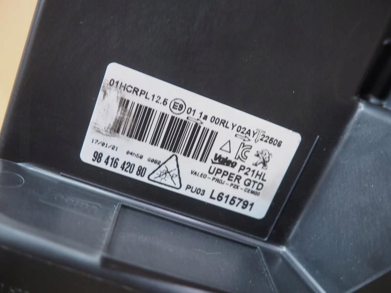 Frontscheinwerfer Peugeot 2008 II 9841642080 LED Links Scheinwerfer Headlight