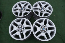 Load image into Gallery viewer, 4x Alufelge 18 Zoll 8.0" 5x120 44ET Glanz Silber 3415614 3415615 BMW X3 E83 FEL2439100212xx