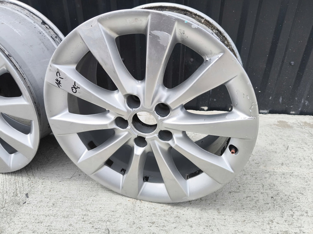 4x Alufelge 17 Zoll 8.0" 5x112 39ET Glanz Silber 4G0601025AG Audi A5 A4