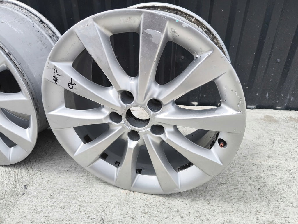 4x Alufelge 17 Zoll 8.0" 5x112 39ET Glanz Silber 4G0601025AG Audi A5 A4 FEL4584923128vp